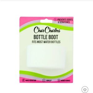 Char Charms White Bottle Boot